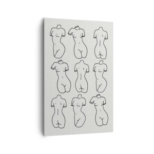 Cuadro sobre lienzo - Impresión de Imagen - Solo Venus - 80x120 cm