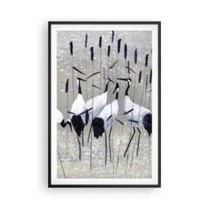Póster en marco negro - Entre los suyos - 61x91 cm