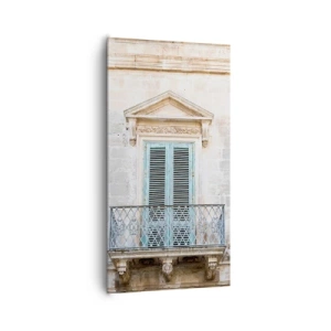 Cuadro sobre lienzo - Impresión de Imagen - El encanto único de Italia - 65x120 cm