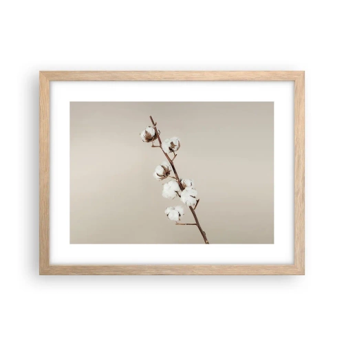 Póster en marco roble claro - En la fuente de la suavidad - 40x30 cm