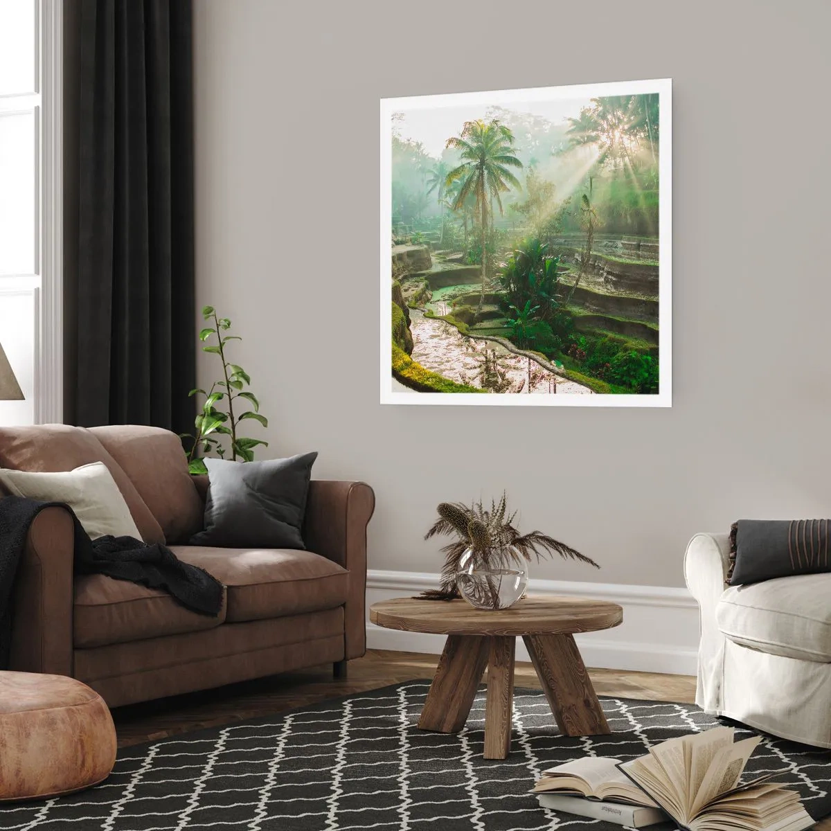 Póster - Crecer bajo el sol - 50x50 cm