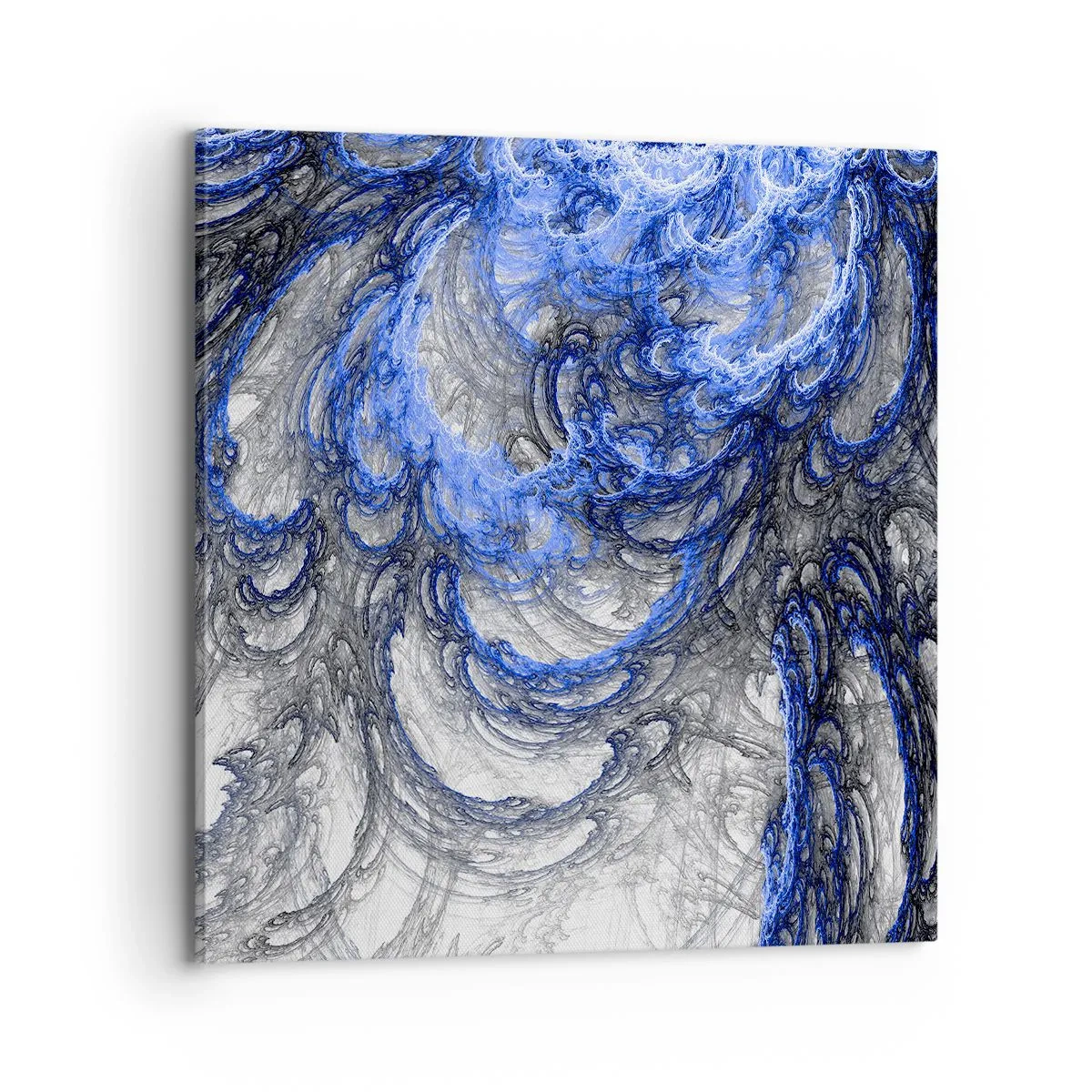Cuadro sobre lienzo - Impresión de Imagen - El nacimiento de una ola - 70x70 cm