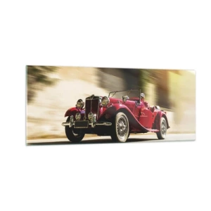 Cuadro sobre vidrio - Impresiones sobre Vidrio - Hermosa pieza de museo - 100x40 cm