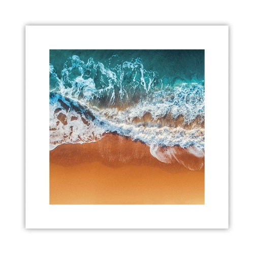 Póster - Siempre a la par - 30x30 cm