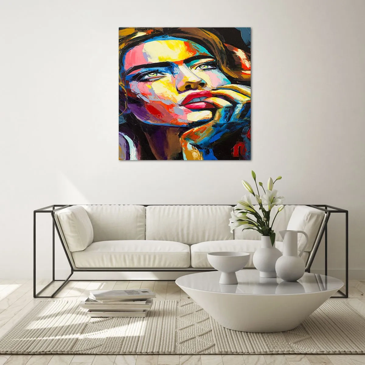 Cuadro sobre vidrio - Impresiones sobre Vidrio - Sueños - 60x60 cm