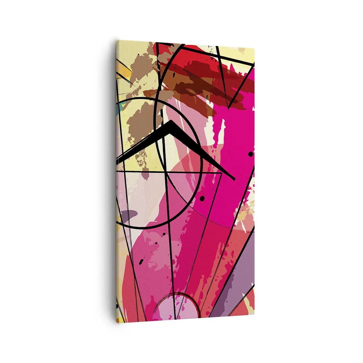 Cuadro sobre lienzo - Impresión de Imagen - Explosión - 55x100 cm