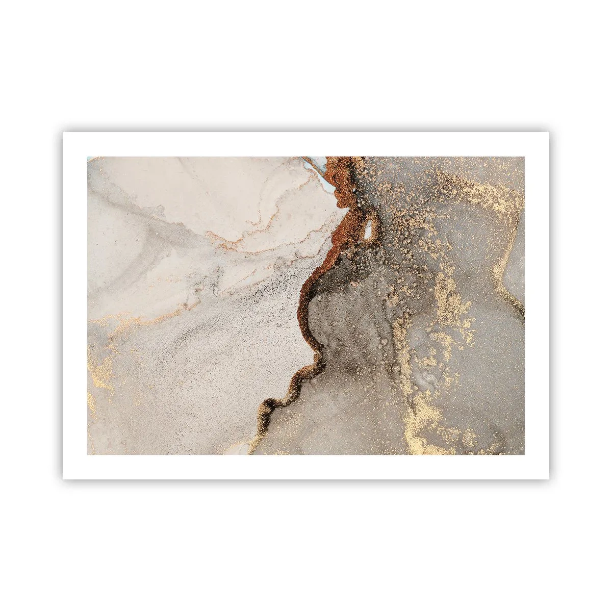 Póster - En la frontera de los colores - 70x50 cm