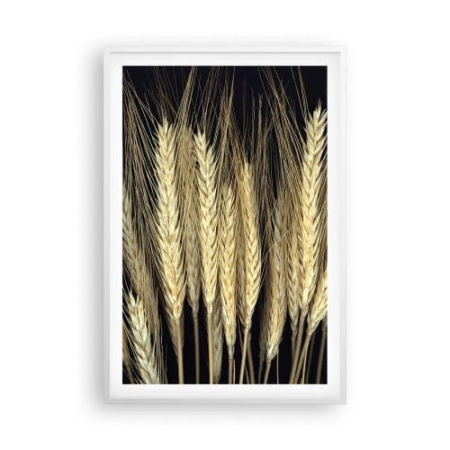 Póster en marco blanco - Magia rústica - 61x91 cm