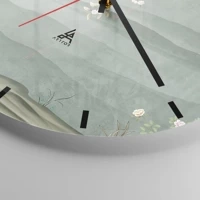 Esfera sin numeración, con rayas