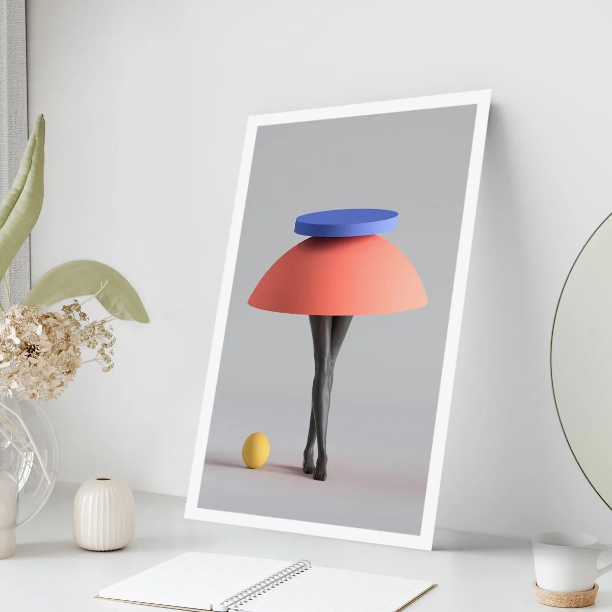 Póster - Composición surrealista - 30x40 cm