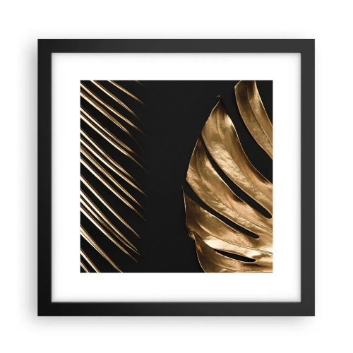 Póster en marco negro - Diferente, e igualmente valioso - 30x30 cm