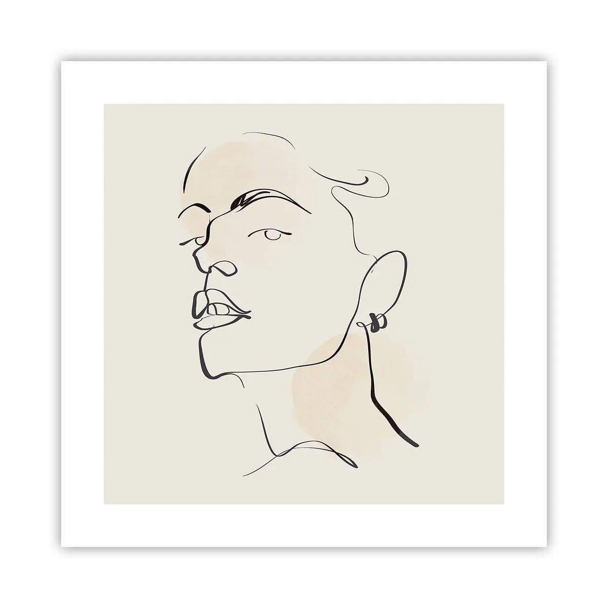 Póster - Una mirada orgullosa - 40x40 cm