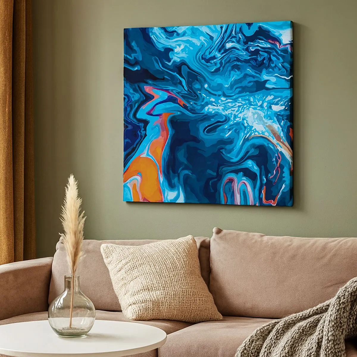 Cuadro sobre lienzo - Impresión de Imagen - Un viaje al cielo - 30x30 cm