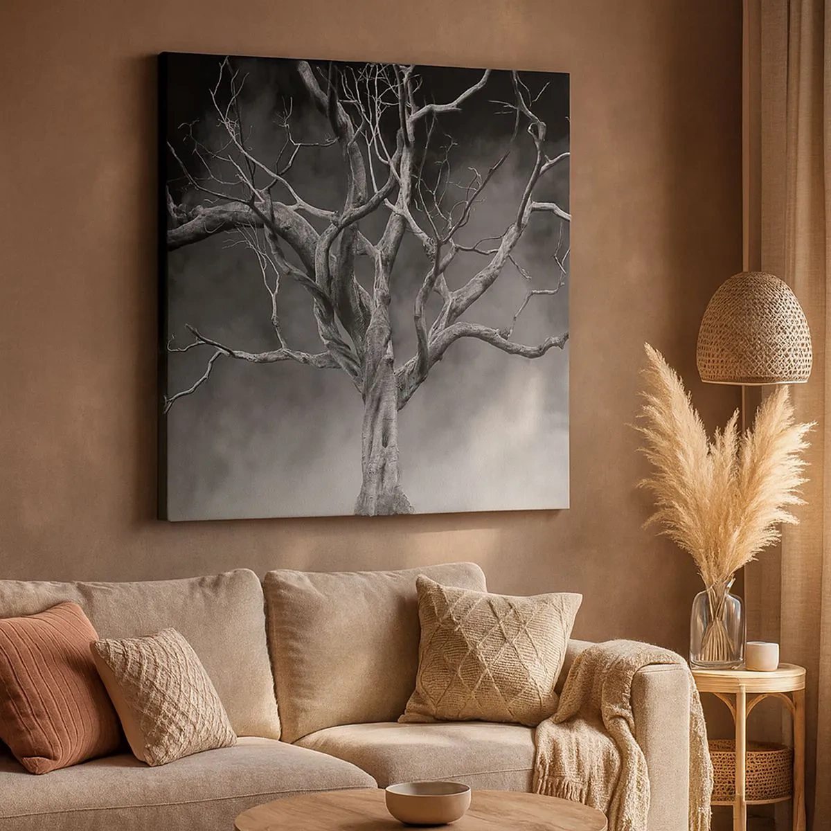 Cuadro sobre lienzo - Impresión de Imagen - Primordial y sagrado - 30x30 cm