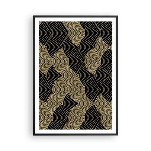 Póster en marco negro - Multiplicación de la unidad - 70x100 cm