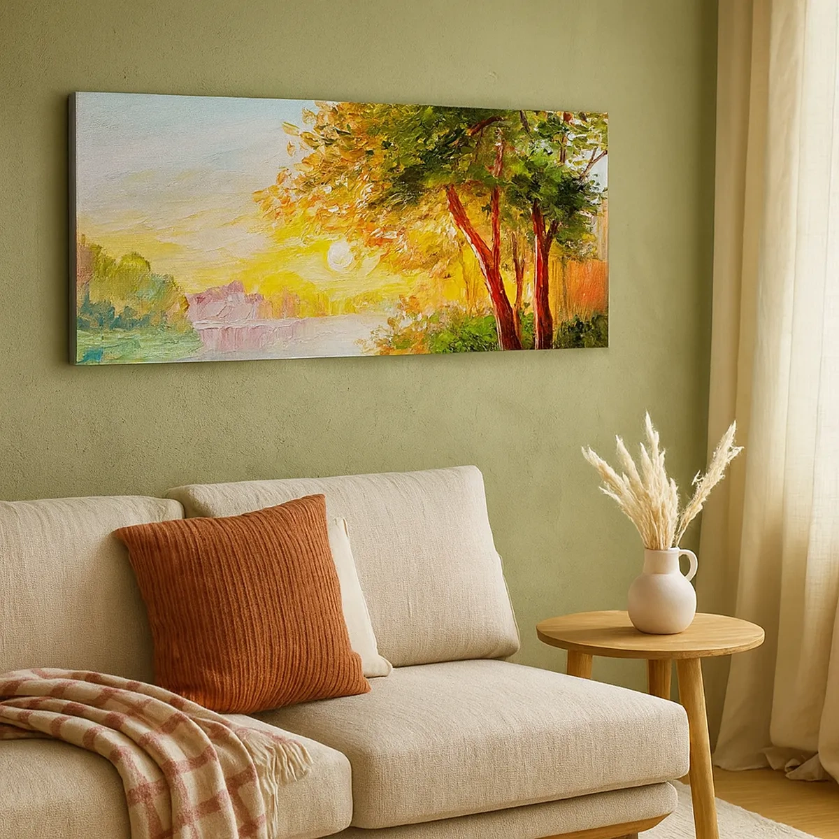 Cuadro sobre lienzo - Impresión de Imagen - Ensueño - 30x30 cm