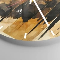 Esfera sin numeración, con rayas