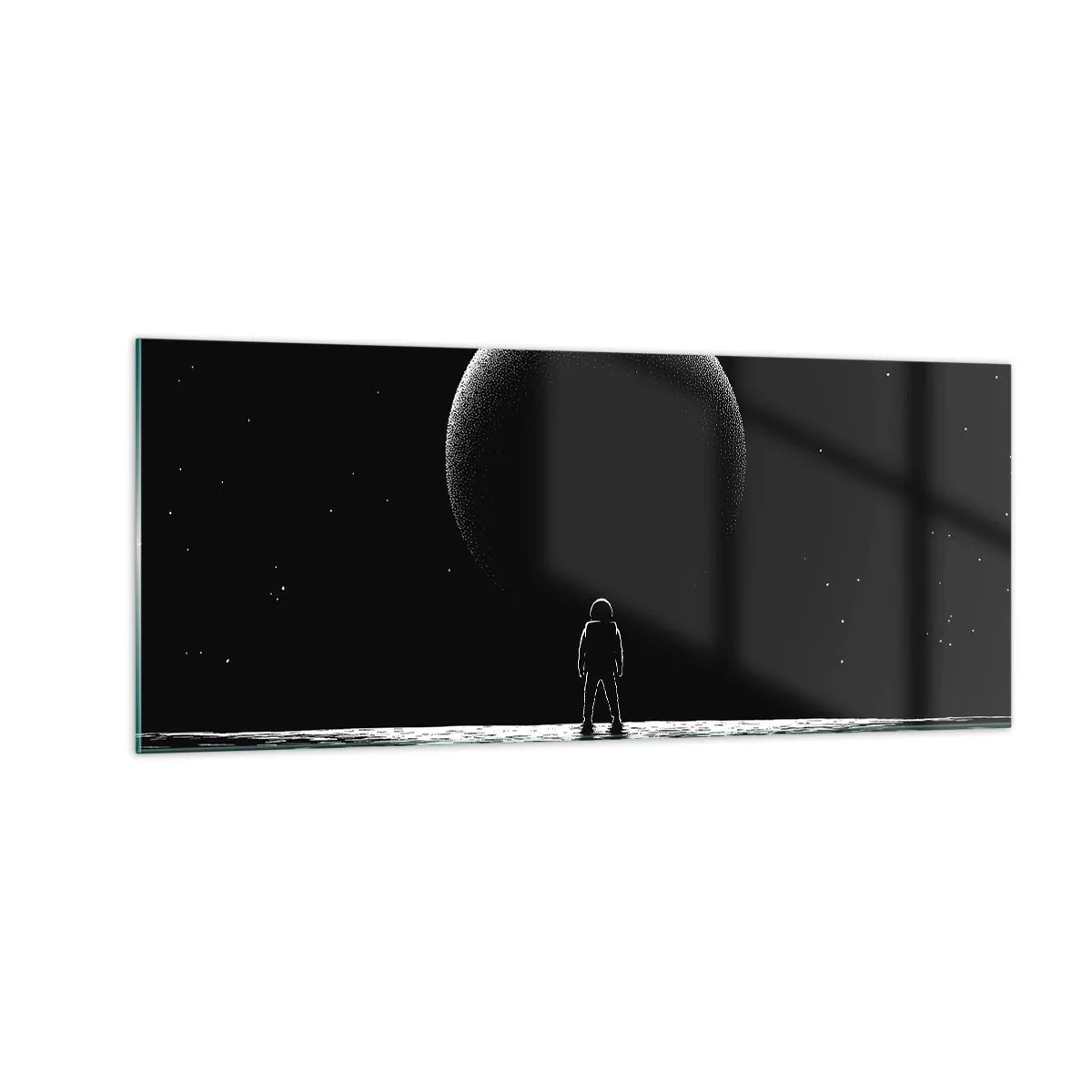 Cuadro sobre vidrio - Impresiones sobre Vidrio - Cara a cara - 100x40 cm