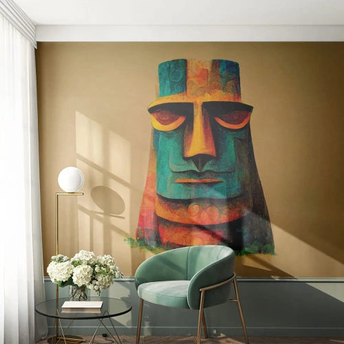 Fotomural Premium Sand - Escultural, pero simpática - Estatua, Escultura, Pedazo - 350x256 cm