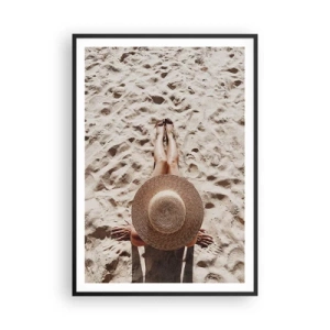 Póster en marco negro - Un tiempo de ensueño - 70x100 cm