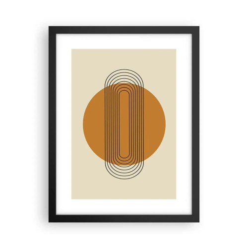 Póster en marco negro - El plan perfecto - 30x40 cm