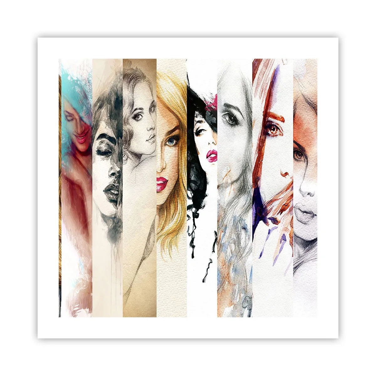 Póster - Y siempre eres tú - 50x50 cm