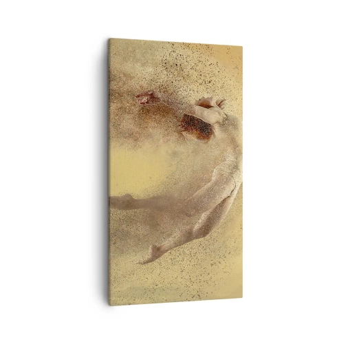 Cuadro sobre lienzo - Impresión de Imagen - En una exaltación danzante - 45x80 cm