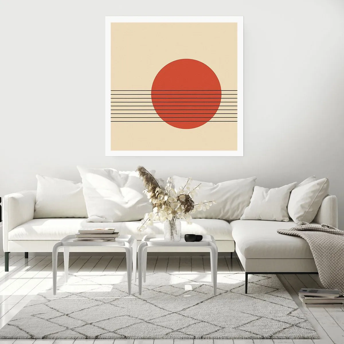 Póster - Cruzando el círculo - 50x50 cm