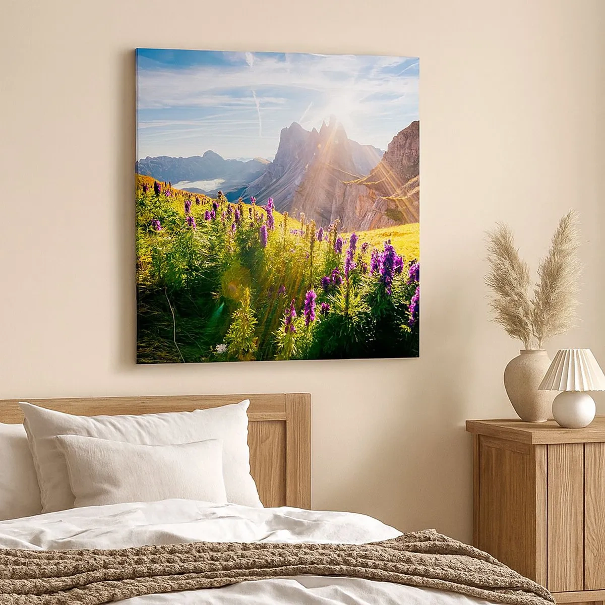 Cuadro sobre lienzo - Impresión de Imagen - La vida secreta de las hierbas - 30x30 cm