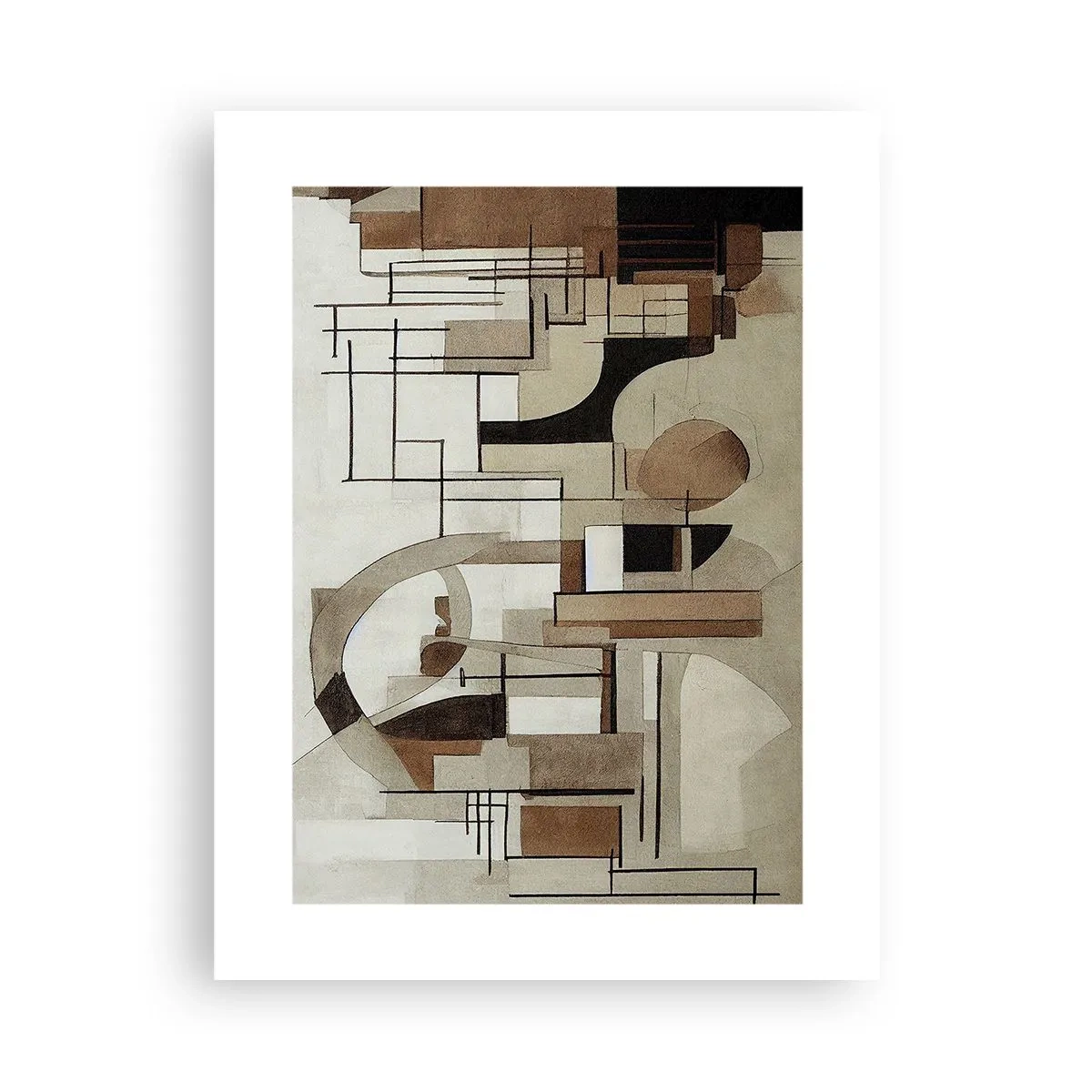 Póster - Paisaje urbano 2.0 - 30x40 cm