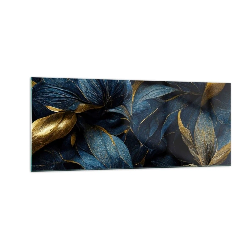 Cuadro sobre vidrio - Impresiones sobre Vidrio - Forradas de oro - 100x40 cm