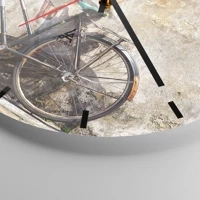 Esfera sin numeración, con rayas