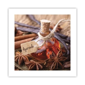 Póster - Hacia la unidad del cuerpo y el espíritu - 40x40 cm