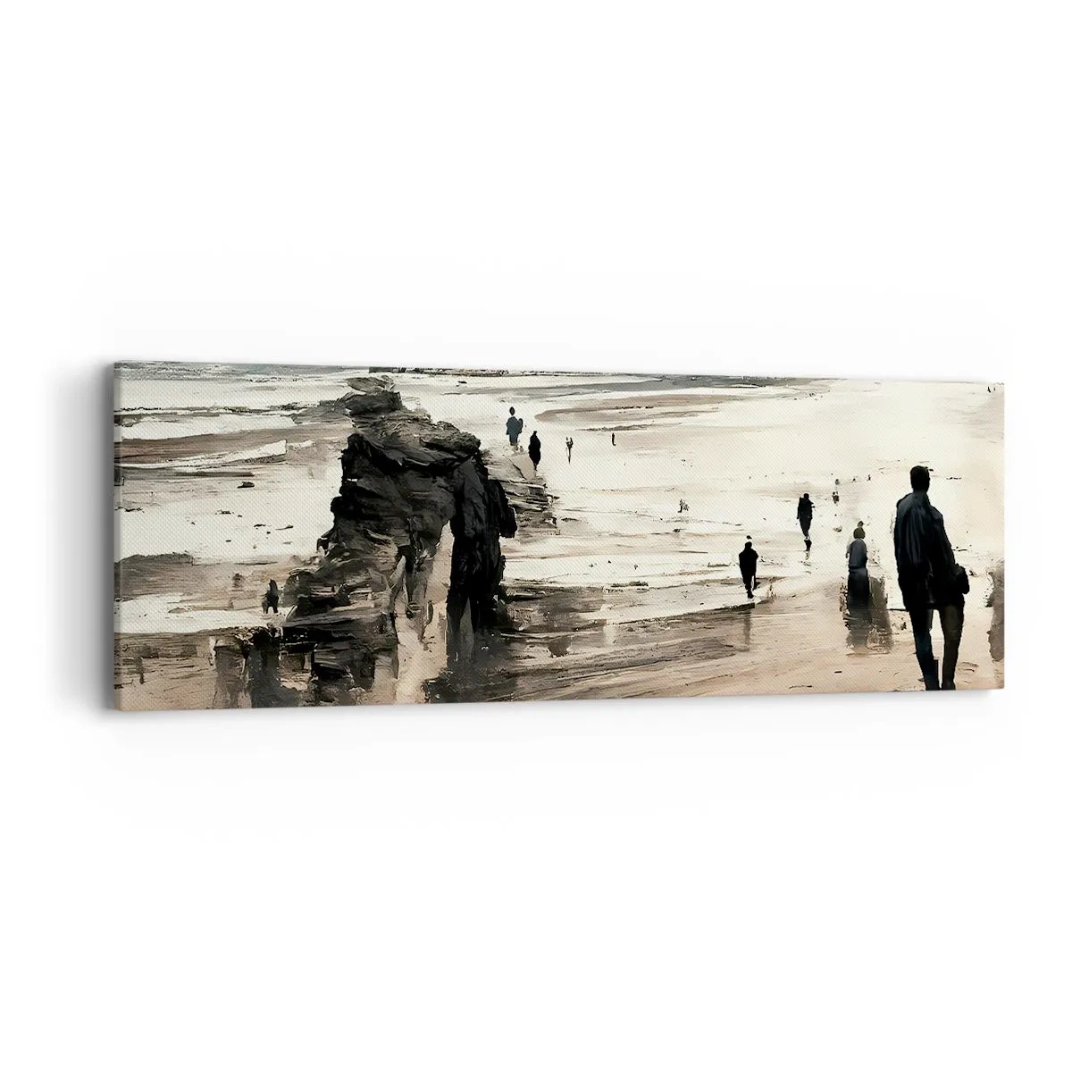 Cuadro sobre lienzo - Impresión de Imagen - Un sueño evocado - 90x30 cm