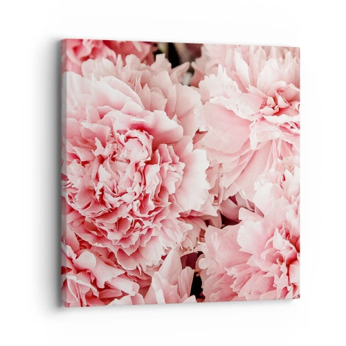 Cuadro sobre lienzo - Impresión de Imagen - Sueño rosa - 30x30 cm