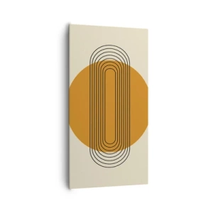 Cuadro sobre lienzo - Impresión de Imagen - El plan perfecto - 65x120 cm