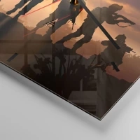 Esfera sin numeración, con rayas