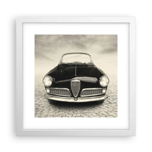 Póster en marco blanco - ¿Y cómo no quererme? - 30x30 cm