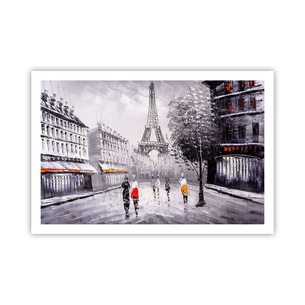Póster - Un paseo parisino - 91x61 cm