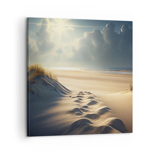 Cuadro sobre lienzo - Impresión de Imagen - Paisaje tranquilizador - 60x60 cm