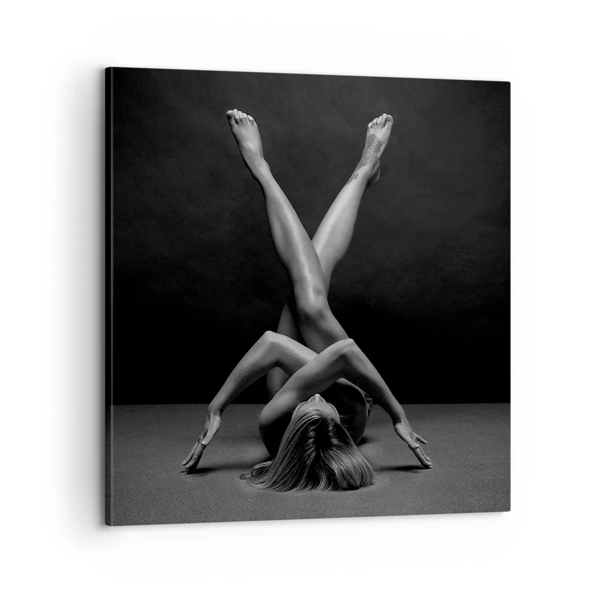 Cuadro sobre lienzo - Impresión de Imagen - Geometría al desnudo - 60x60 cm