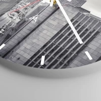 Esfera sin numeración, con rayas