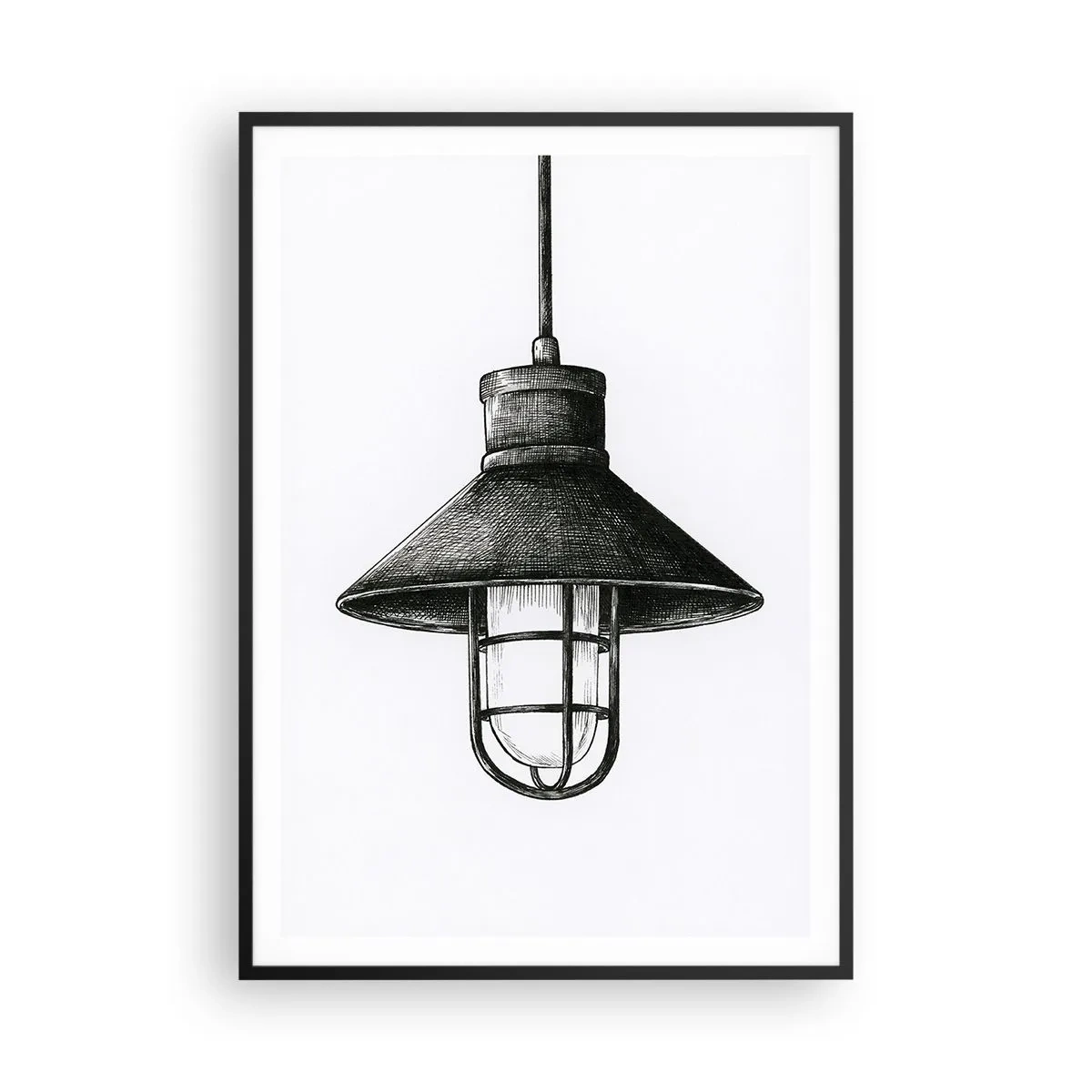 Póster en marco negro - Como hace años... - 70x100 cm