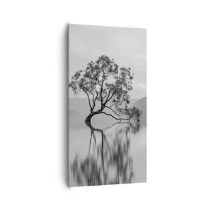 Cuadro sobre lienzo - Impresión de Imagen - Existe tal lugar en el mundo - 65x120 cm