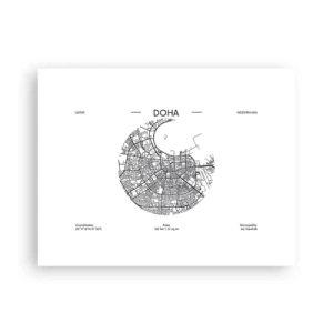 Póster - Anatomía de Doha - 40x30 cm