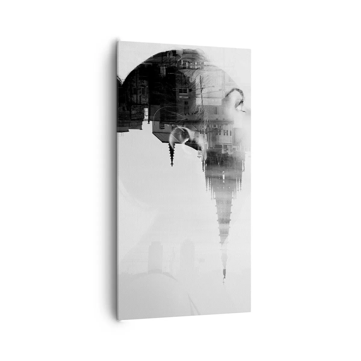 Cuadro sobre lienzo - Impresión de Imagen - A ambos lados del cristal - 65x120 cm