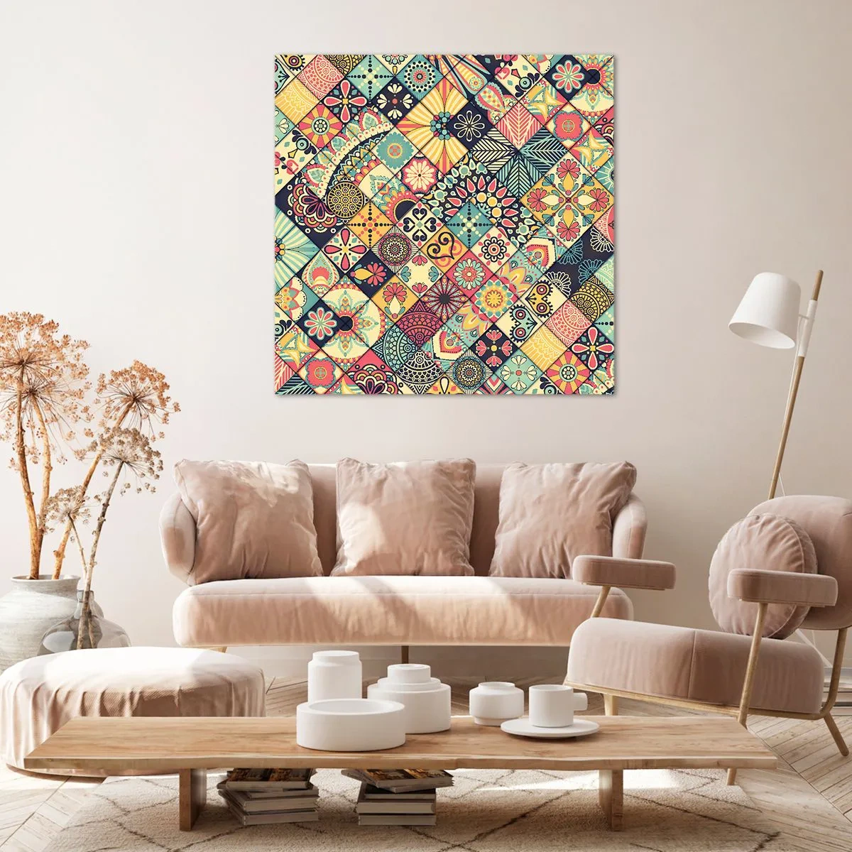 Cuadro sobre lienzo - Impresión de Imagen - Clima marroquí - 30x30 cm