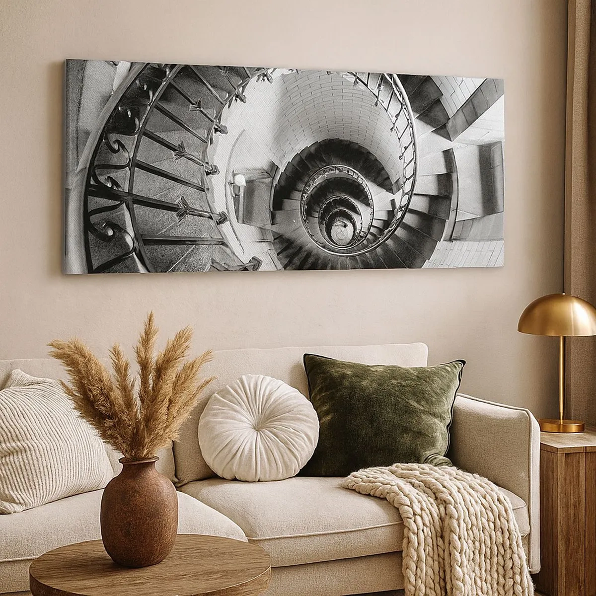 Cuadro sobre lienzo - Impresión de Imagen - Cada vez más alto - 100x40 cm