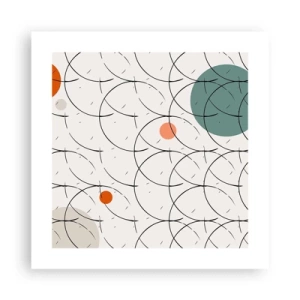 Póster - Con espíritu pop-art - 40x40 cm