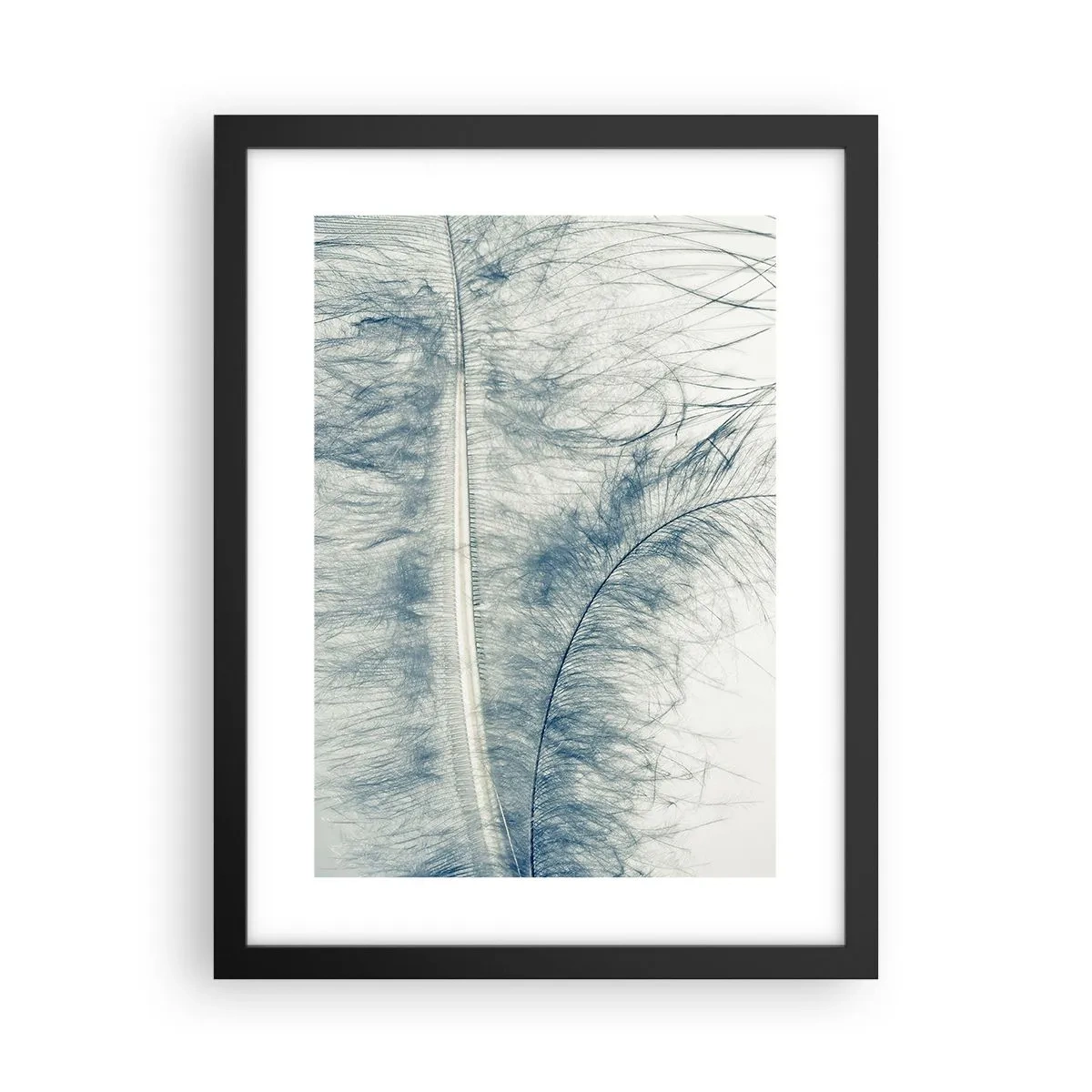 Póster en marco negro - Susurro de la naturaleza - 30x40 cm